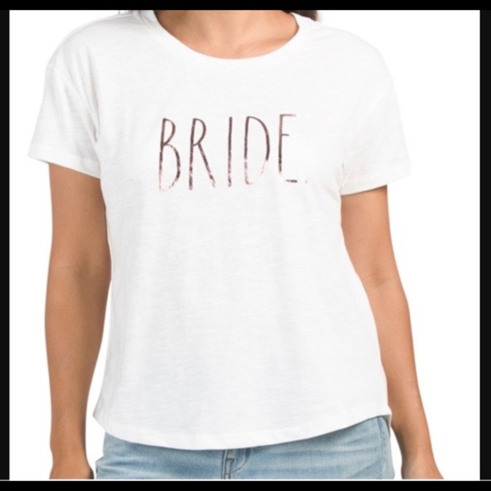👰‍♀️ BRIDE Rae Dunn T-Shirt Tee Shirt - NEW